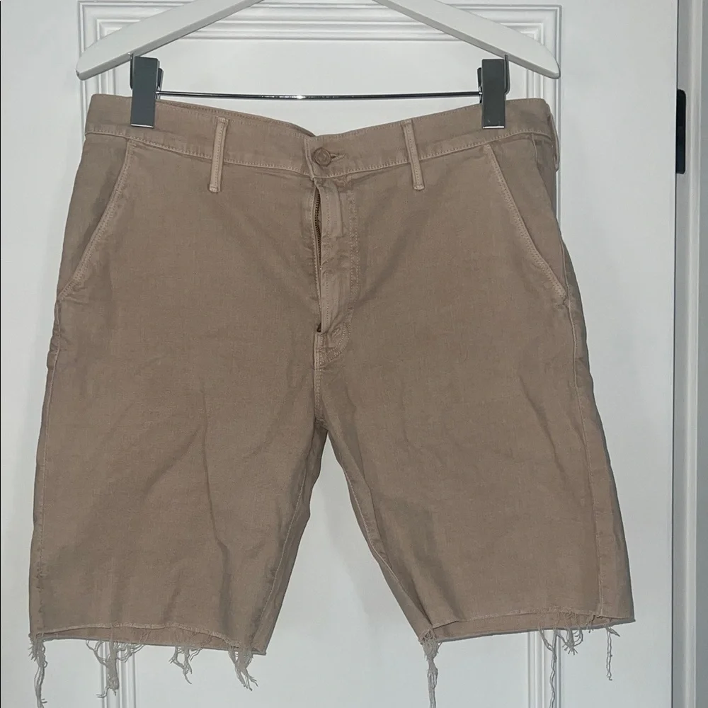 MOTHER Vagabond Bermuda Prep Short 🩳 🤎🖤 - Picture 1 of 10